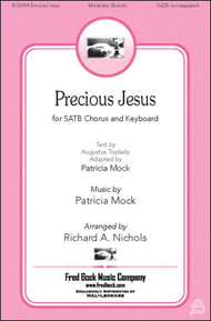 Precious Jesus SATB choral sheet music cover Thumbnail